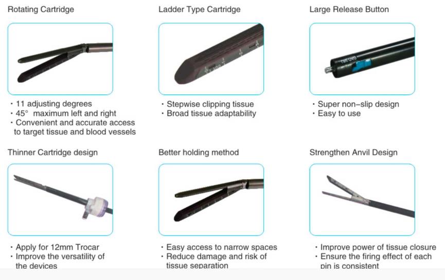 linear cutter stapler parts